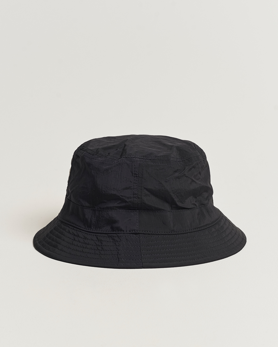 Herren | Stone Island Logo Bucket Hat Black | Stone Island | Logo Bucket Hat Black