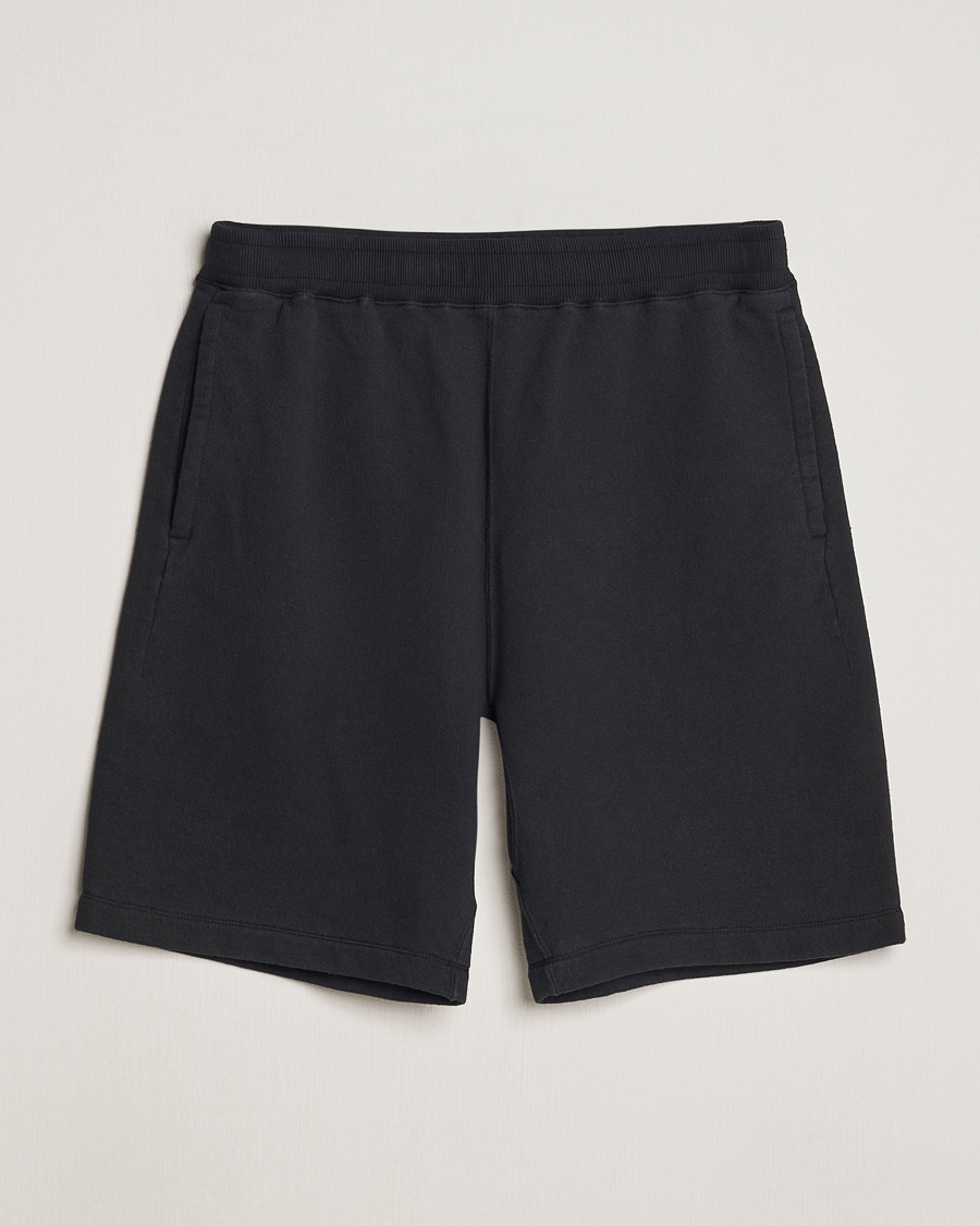 Herren | Shorts | Stone Island | Heavy Cotton Fleece Sweatshorts Black