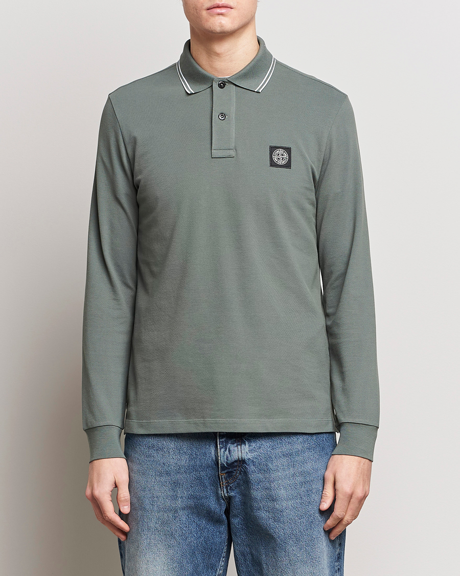 Herren | Pullover | Stone Island | Organic Cotton Stretch Pique Musk
