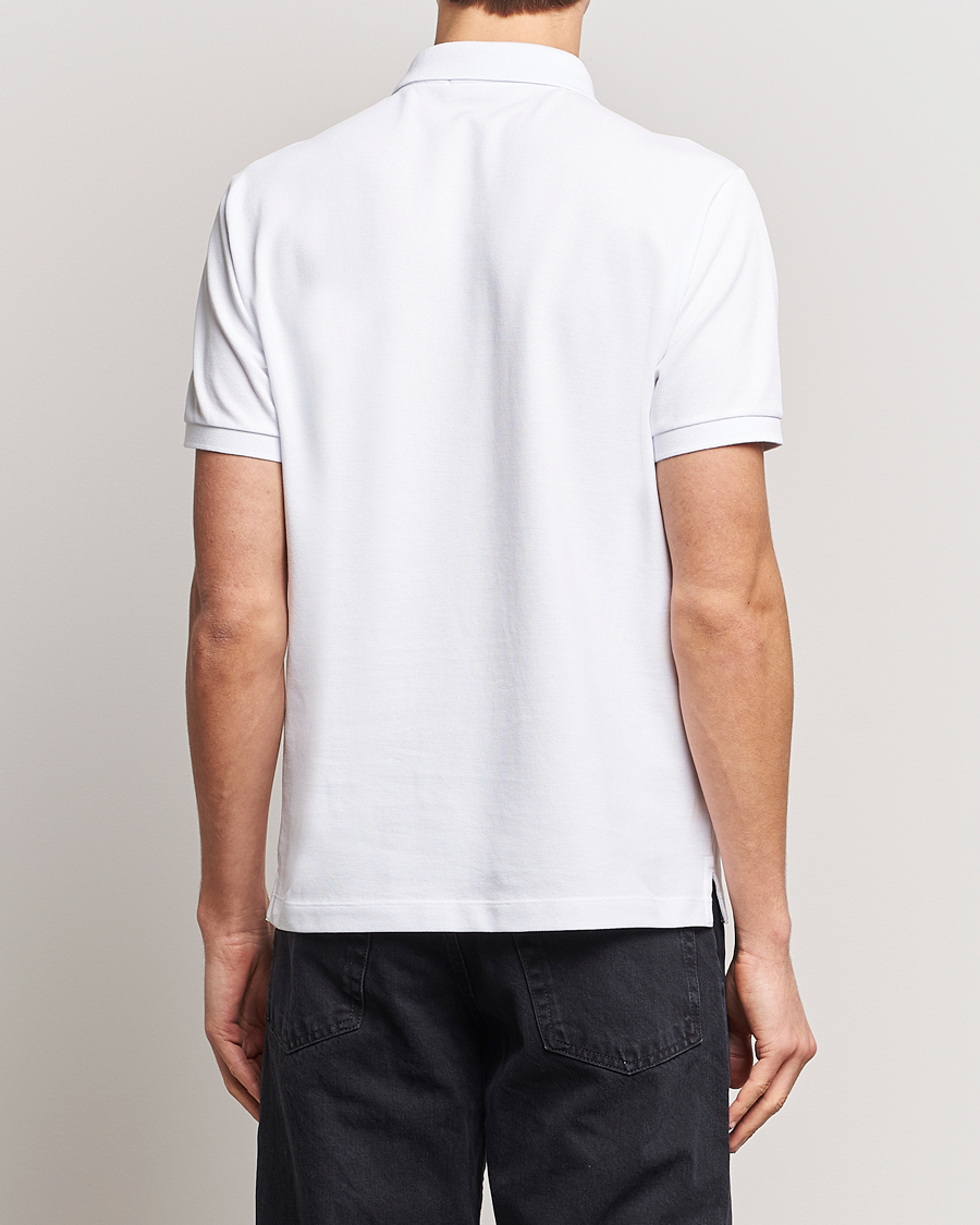 Herren | Poloshirts | Stone Island | Organic Cotton Polo White