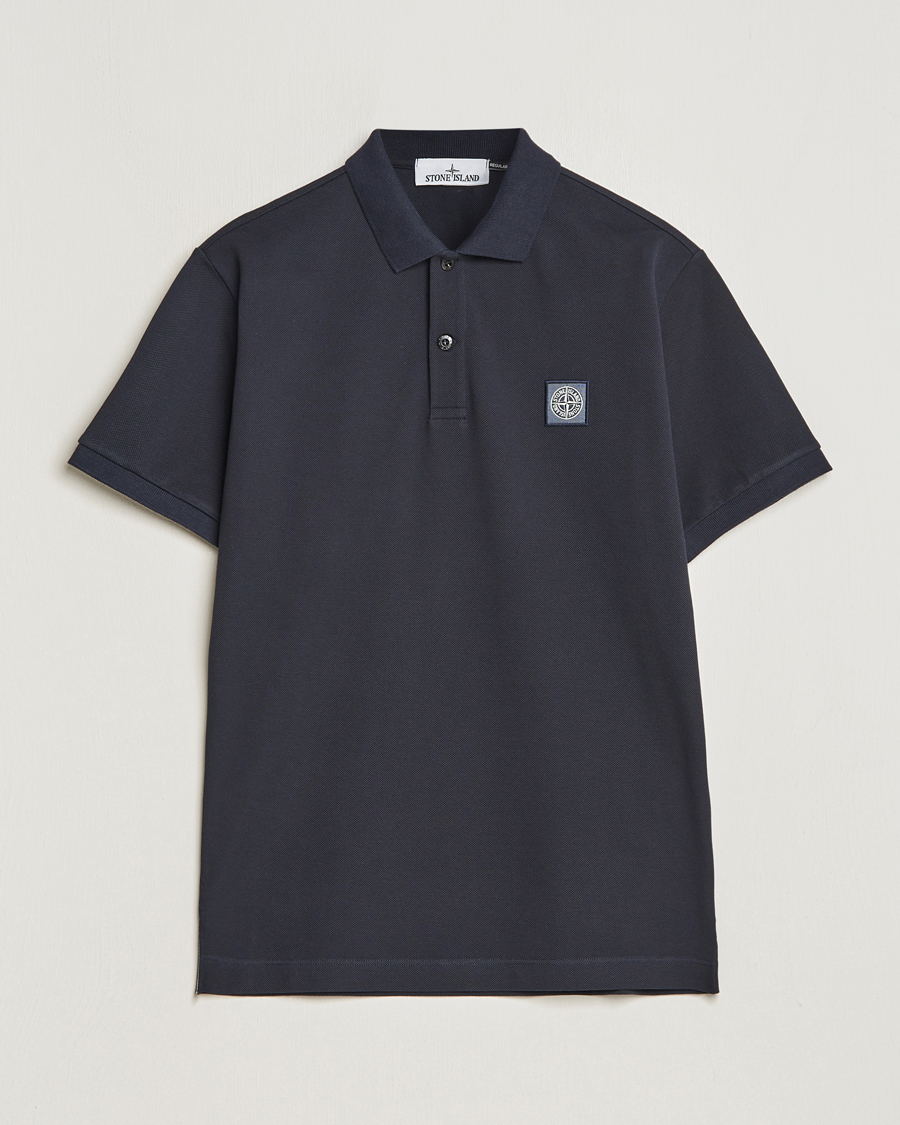 Herren | Poloshirts | Stone Island | Organic Cotton Polo Navy Blue