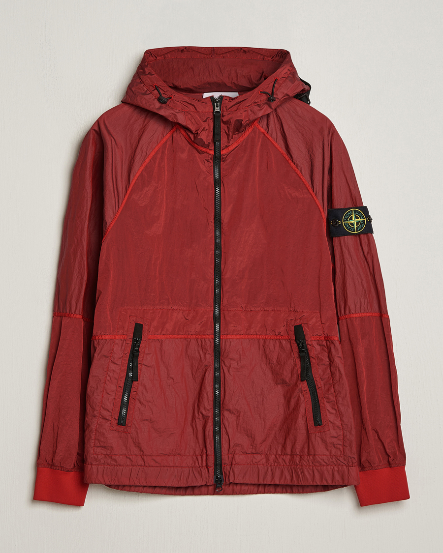 Herren | Jacken | Stone Island | Nylon Metal Hooded Jacket Red
