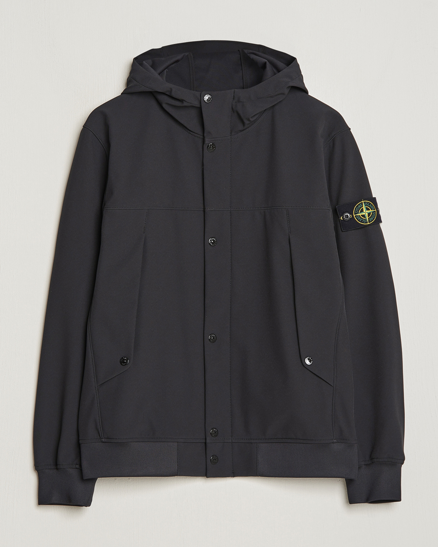 Herren | Jacken | Stone Island | Light Soft Shell Jacket Black
