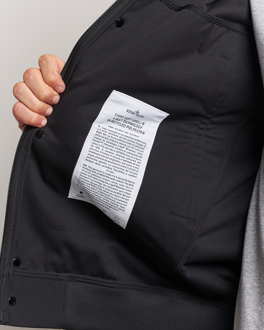 Herren | Jacken | Stone Island | Light Soft Shell Jacket Black