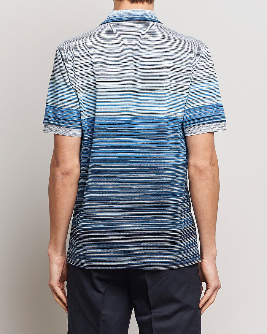 Herren | Poloshirts | Missoni | Space Dyed Polo Blue