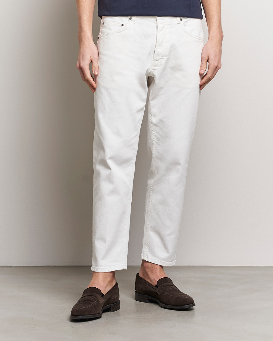 Herren | Weiße Jeans | Lardini | Ione Loose Fit Denim White