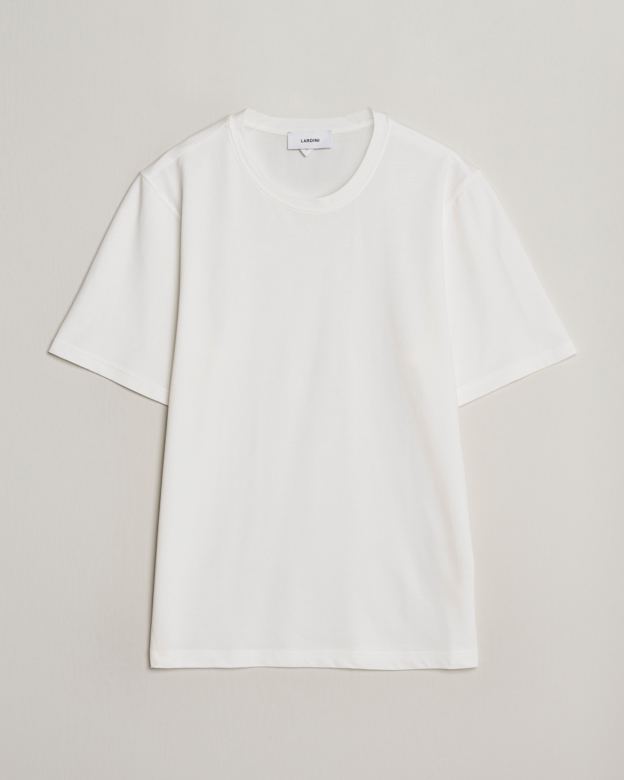 Herren | T-Shirts | Lardini | Ice Cotton T-Shirt White
