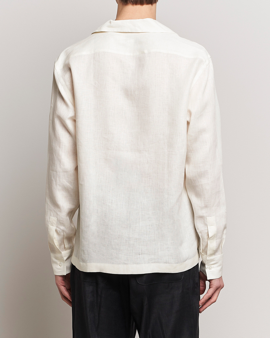 Herren | Hemden | Lardini | Klop Linen Shirt Off White