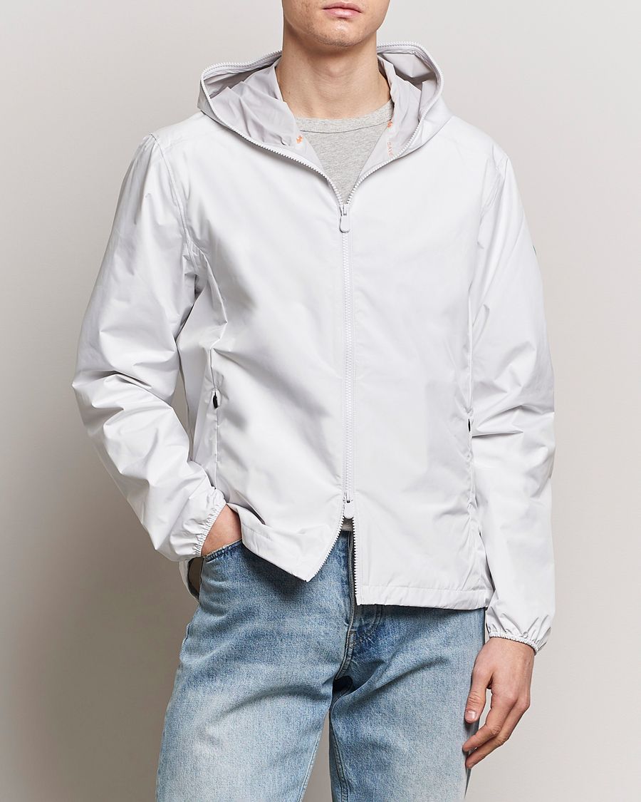Herren | Business & Beyond | Save The Duck | Zayn Lightweight Recycled Water Repellent Jacket White