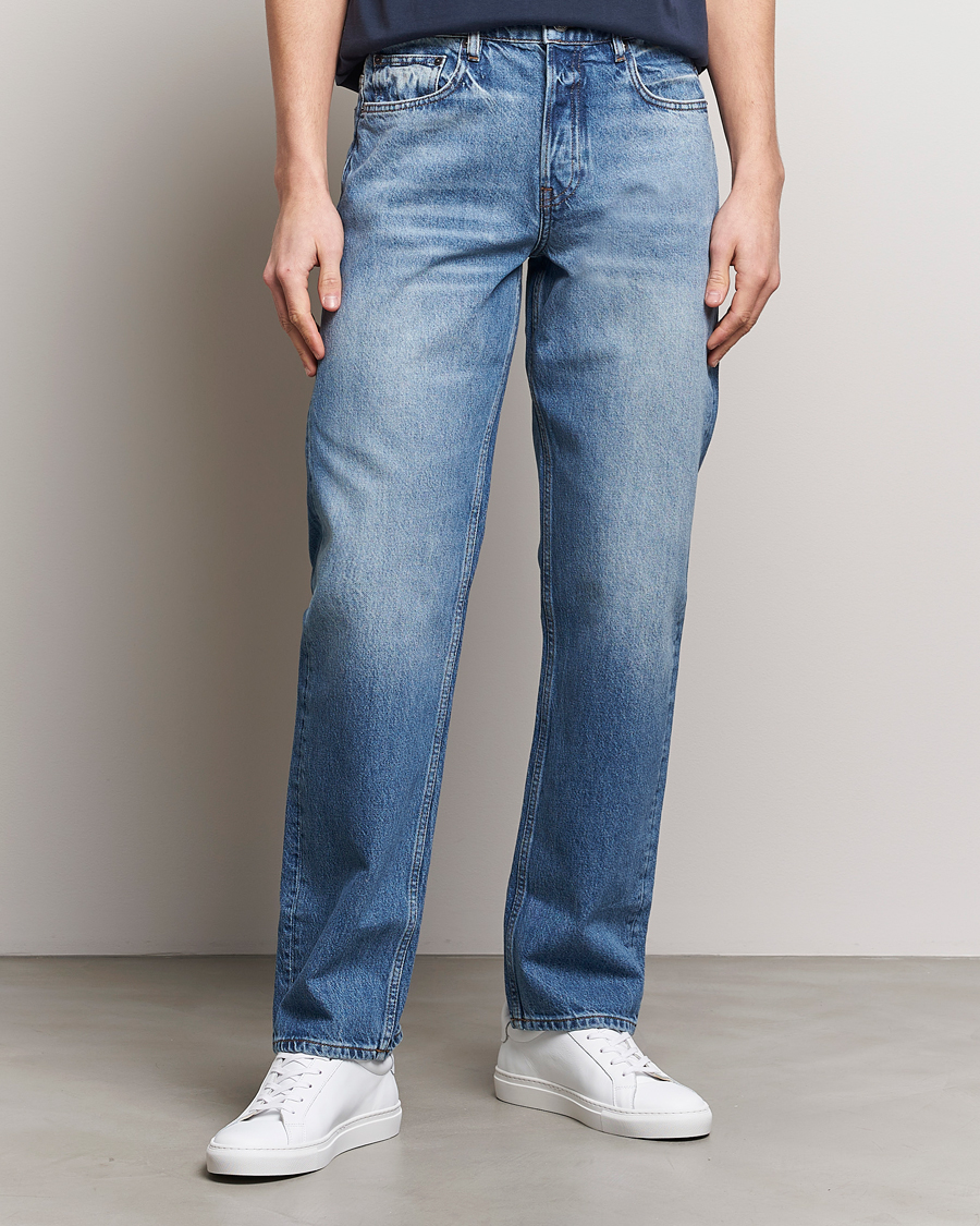 Herren | Blaue jeans | FRAME | The Straight Jeans Raywood Clean