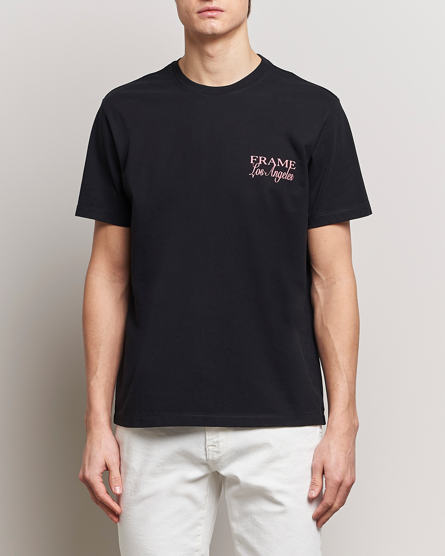 Herren | FRAME | FRAME | LA Logo T-Shirt Black