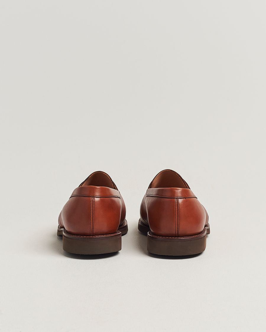 Herren | Crockett & Jones Falmouth Deck Shoes Tan Wax Calf | Crockett & Jones | Falmouth Deck Shoes Tan Wax Calf