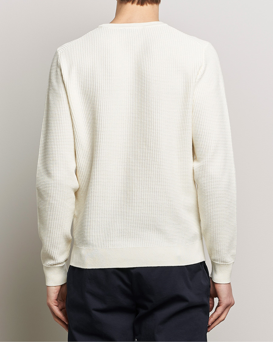 Herren | Pullover | Stenströms | Organic Cotton Crew Neck White