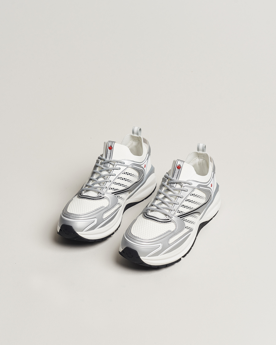 Herren | Weiße Sneakers | Dsquared2 | Dash Sneaker White/Silver