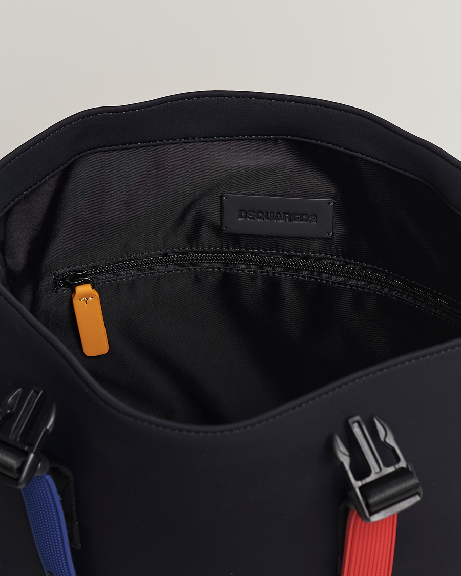 Herren | Dsquared2 Sport Tape Shopping Bag Black | Dsquared2 | Sport Tape Shopping Bag Black