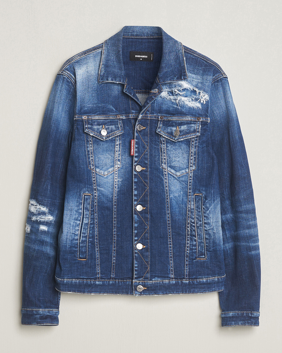 Herren | Jacken | Dsquared2 | Dan Denim Jacket Blue