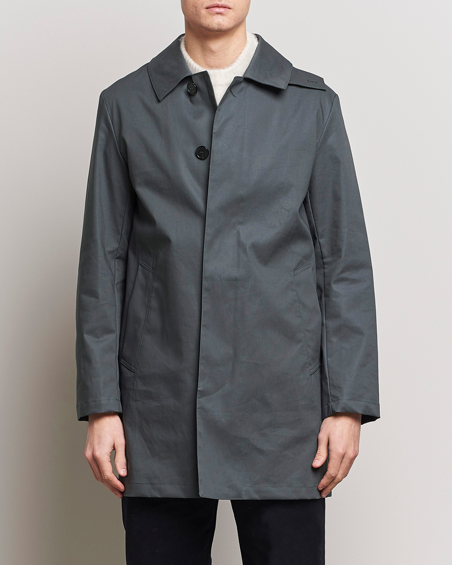 Herren | Stilvolle Jacken | Mackintosh | Cambridge Car Coat Cool Grey