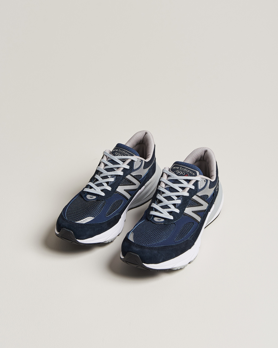 Herren | Schuhe | New Balance | Made in USA 990v6 Sneakers Navy/White