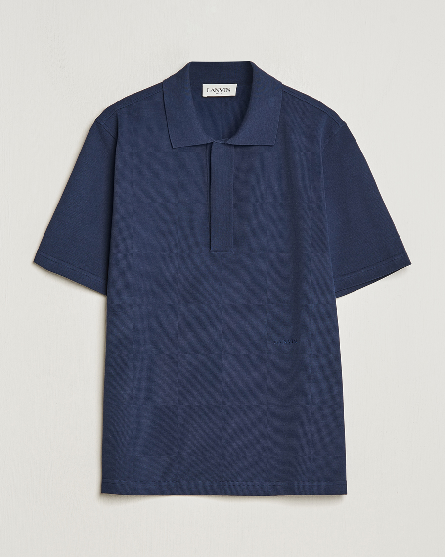 Herren | Poloshirts | Lanvin | Short Sleeve Polo Thunder