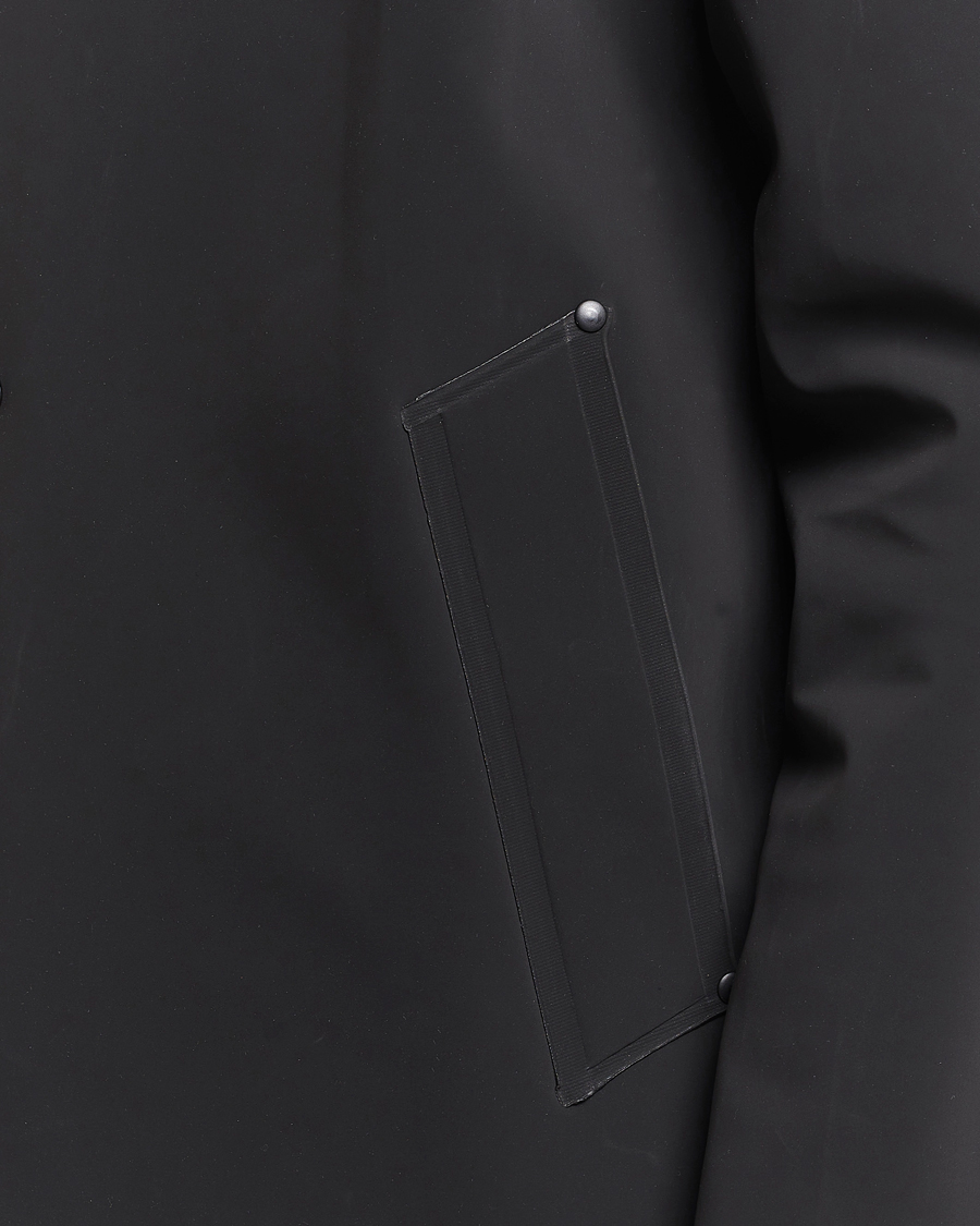 Herren | Jacken | Stutterheim | Stockholm Raincoat Suede Black