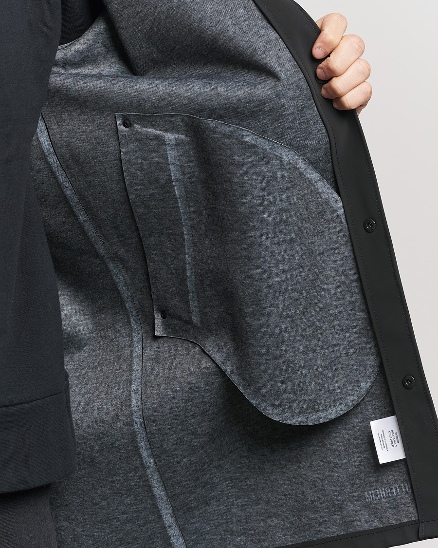 Herren | Jacken | Stutterheim | Stockholm Raincoat Suede Black