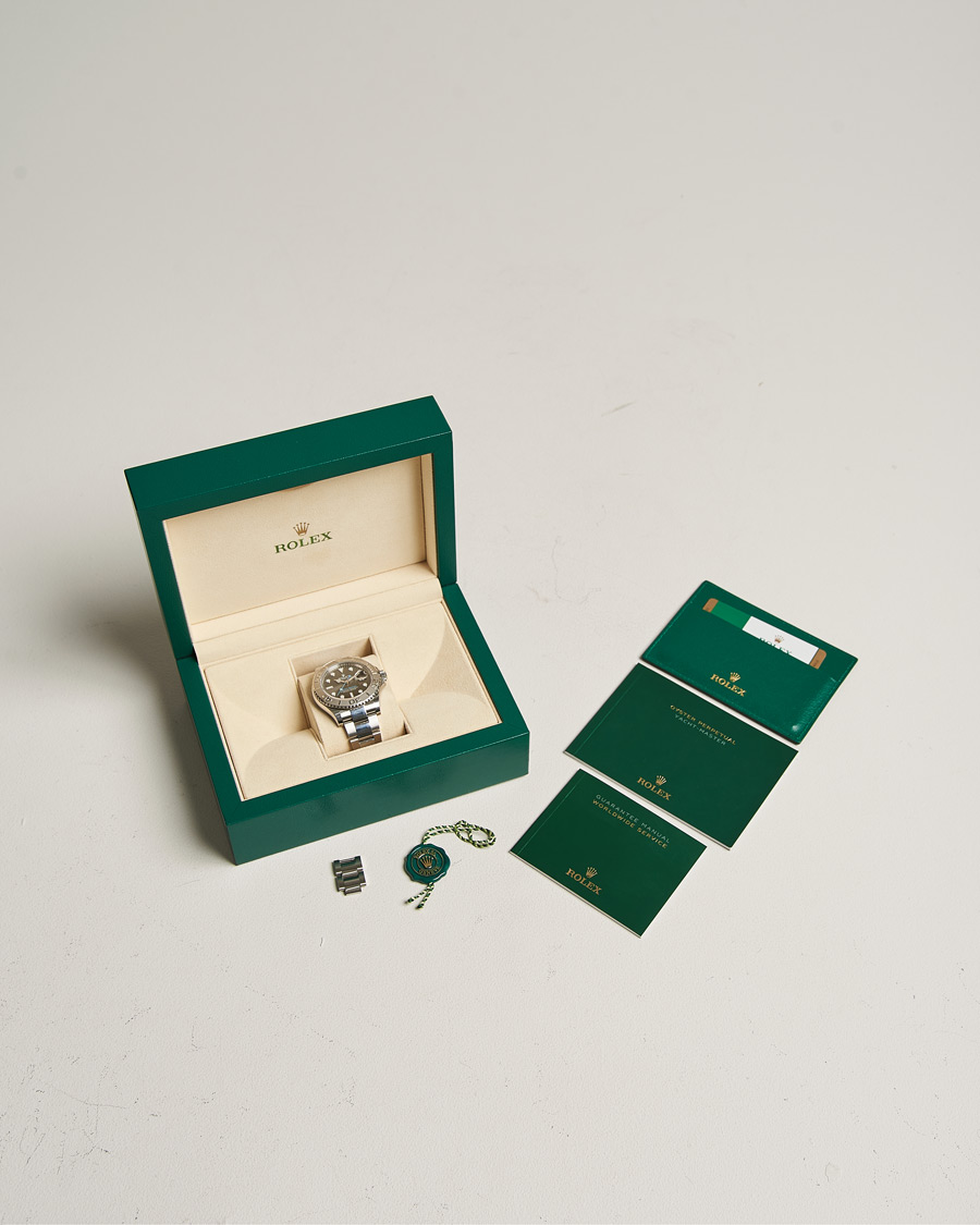 Herren | Rolex Pre-Owned Yacht Master 116622 Oyster Perpetual Silver | Rolex Pre-Owned | Yacht Master 116622 Oyster Perpetual Silver