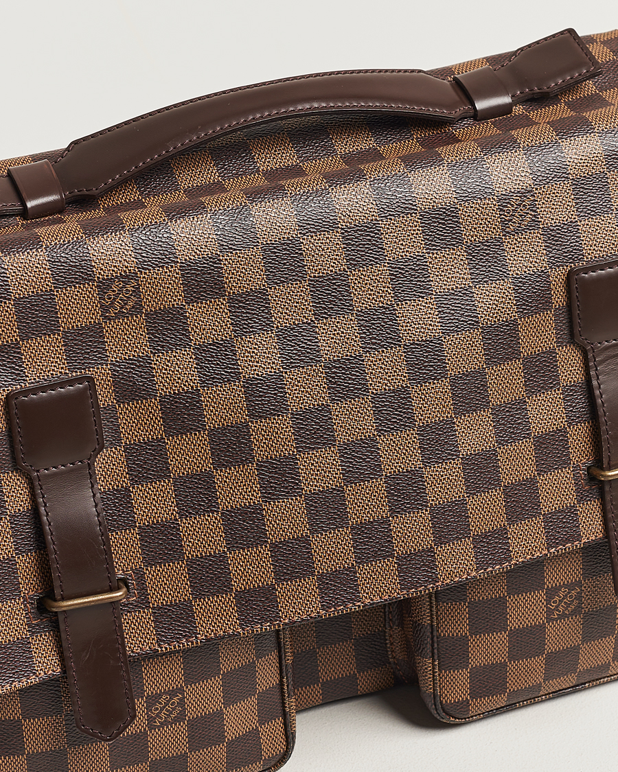 Herren | Louis Vuitton Pre-Owned Broadway Messenger Bag Damier Ebene | Louis Vuitton Pre-Owned | Broadway Messenger Bag Damier Ebene