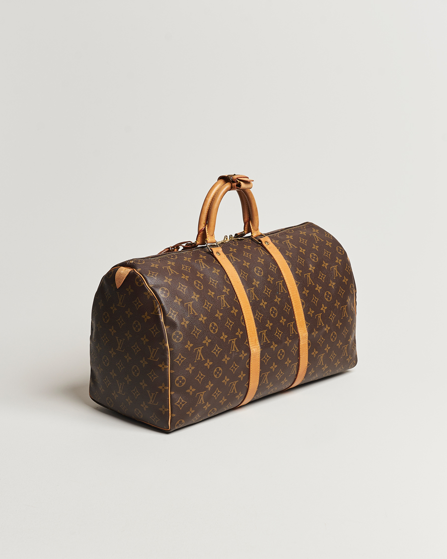 Herren | Louis Vuitton Pre-Owned Keepall 50 Bag Monogram | Louis Vuitton Pre-Owned | Keepall 50 Bag Monogram