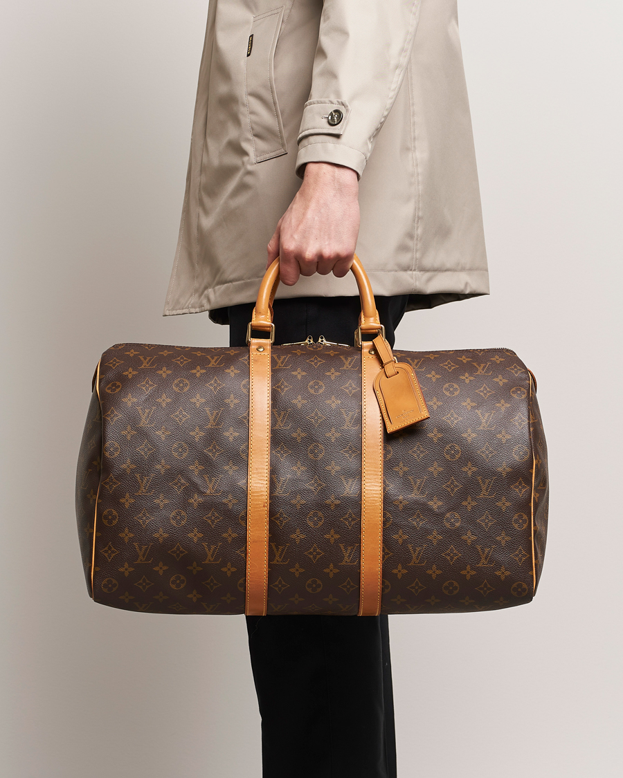 Herren | Louis Vuitton Pre-Owned Keepall 50 Bag Monogram | Louis Vuitton Pre-Owned | Keepall 50 Bag Monogram