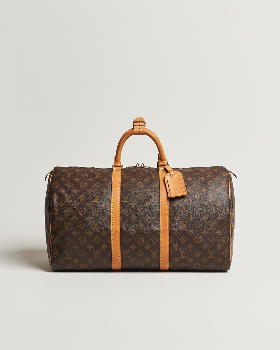 Herren | Louis Vuitton Pre-Owned Keepall 50 Bag Monogram | Louis Vuitton Pre-Owned | Keepall 50 Bag Monogram
