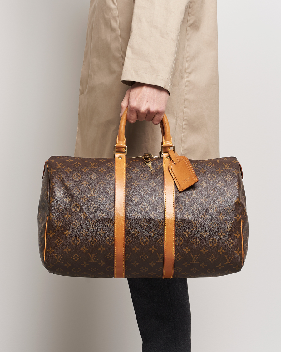 Herren | Louis Vuitton Pre-Owned Keepall 45 Bag Monogram  | Louis Vuitton Pre-Owned | Keepall 45 Bag Monogram 