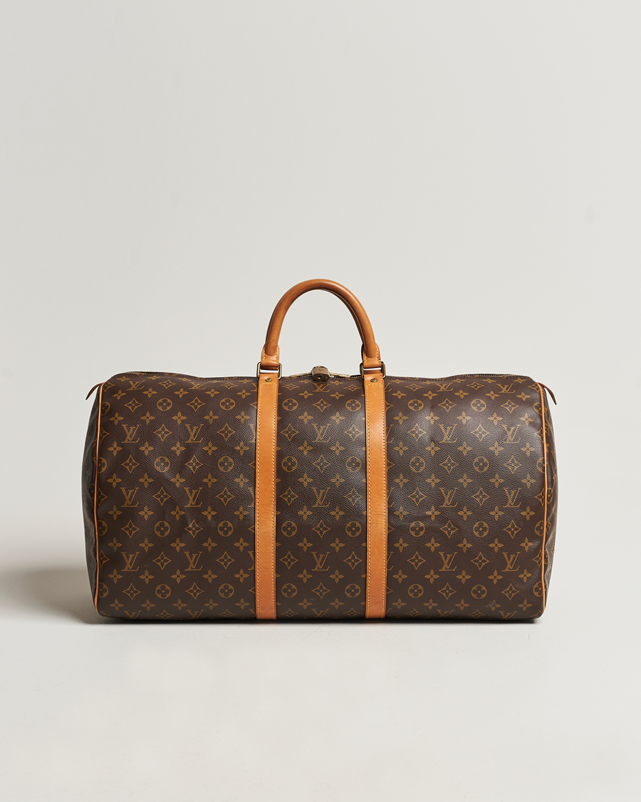 Herren | Louis Vuitton Pre-Owned Keepall 55 Bag Monogram  | Louis Vuitton Pre-Owned | Keepall 55 Bag Monogram 