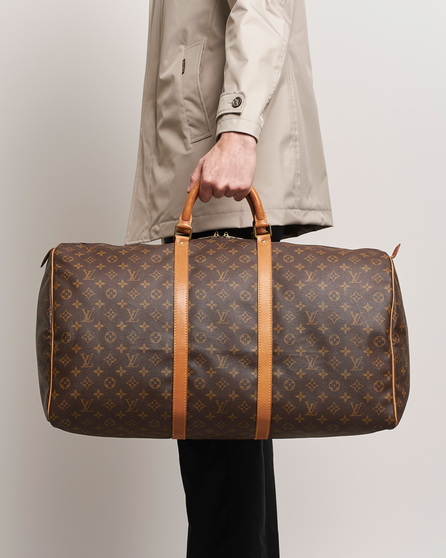 Herren | Louis Vuitton Pre-Owned Keepall 60 Bag Monogram | Louis Vuitton Pre-Owned | Keepall 60 Bag Monogram