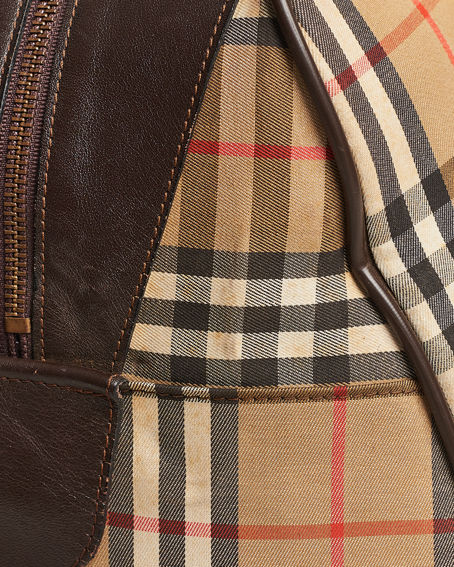 Herren | Burberry Pre-Owned Carry On Travel Bag Haymarket Check | Burberry Pre-Owned | Carry On Travel Bag Haymarket Check