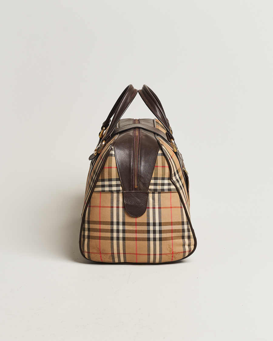 Herren | Burberry Pre-Owned Carry On Travel Bag Haymarket Check | Burberry Pre-Owned | Carry On Travel Bag Haymarket Check