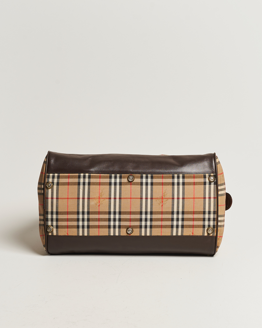 Herren | Burberry Pre-Owned Carry On Travel Bag Haymarket Check | Burberry Pre-Owned | Carry On Travel Bag Haymarket Check