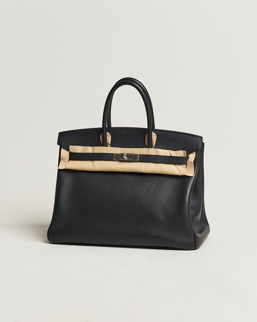 Herren | Hermès Pre-Owned Birkin Bag 35 Togo Black | Hermès Pre-Owned | Birkin Bag 35 Togo Black
