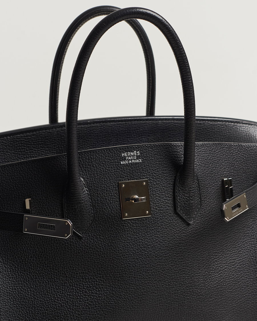 Herren | Hermès Pre-Owned Birkin Bag 35 Togo Black | Hermès Pre-Owned | Birkin Bag 35 Togo Black