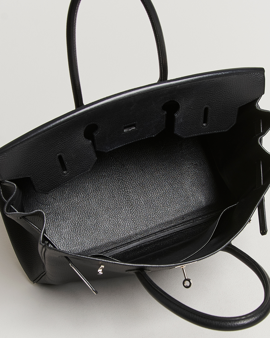 Herren | Hermès Pre-Owned Birkin Bag 35 Togo Black | Hermès Pre-Owned | Birkin Bag 35 Togo Black