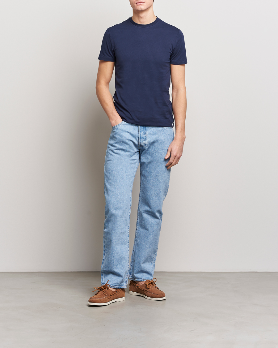 Herren | T-Shirts | Polo Ralph Lauren | 3-Pack Crew Neck T-Shirt Green/Blue/Navy