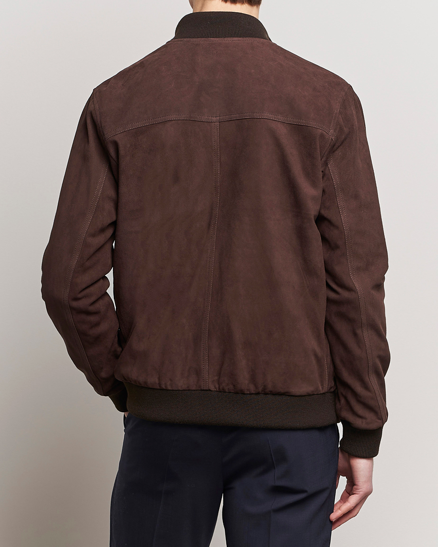 Herren | Jacken | Valstar | Valstarino Suede Jacket Dark Brown