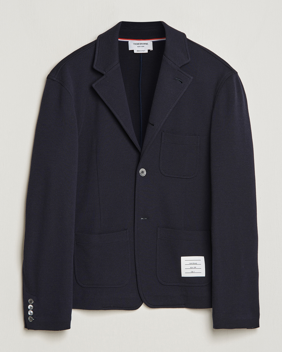 Herren | Sakkos | Thom Browne | Wool Sport Coat Navy