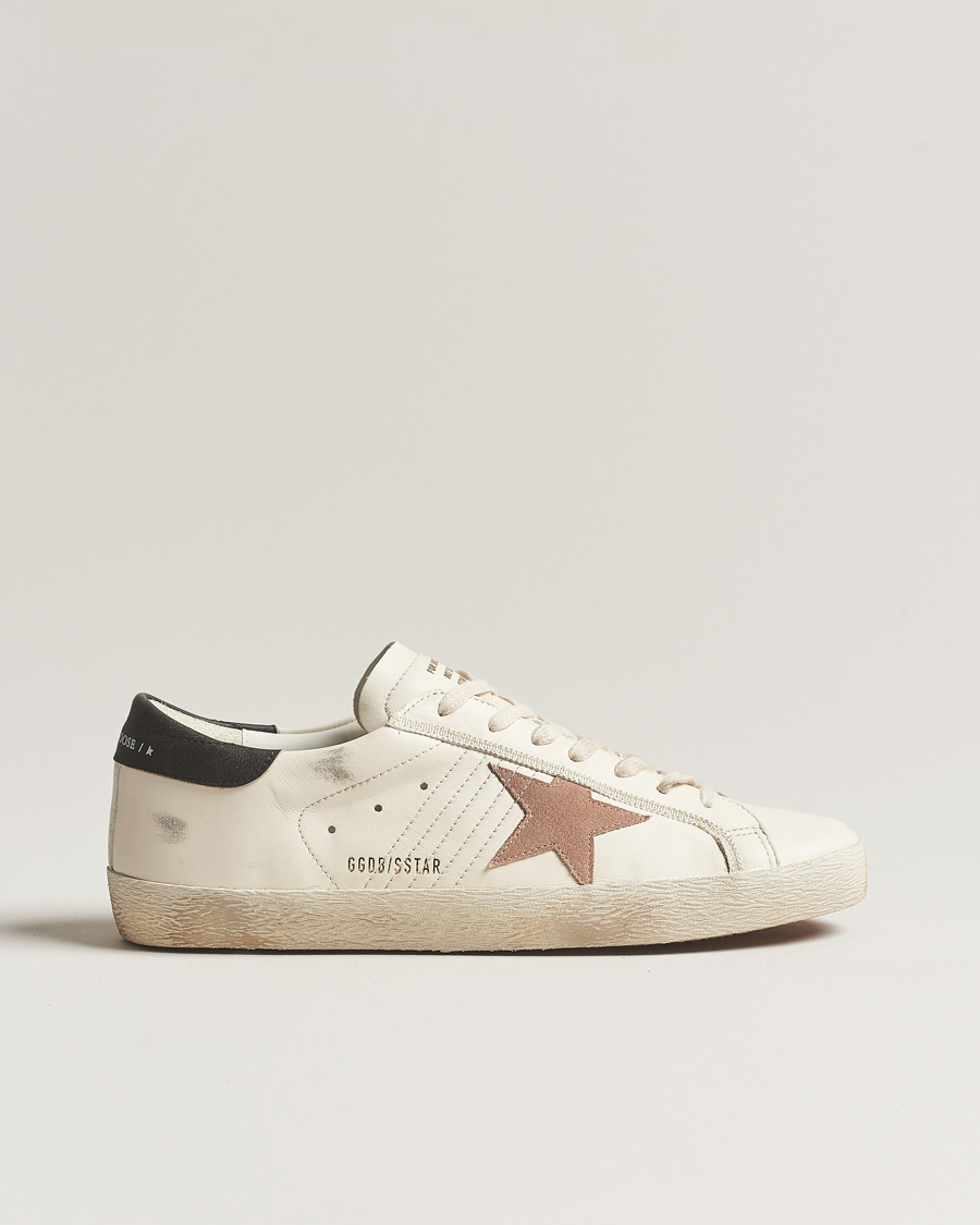 Herren | Golden Goose Deluxe Brand Super-Star Sneaker White/Black | Golden Goose | Deluxe Brand Super-Star Sneaker White/Black