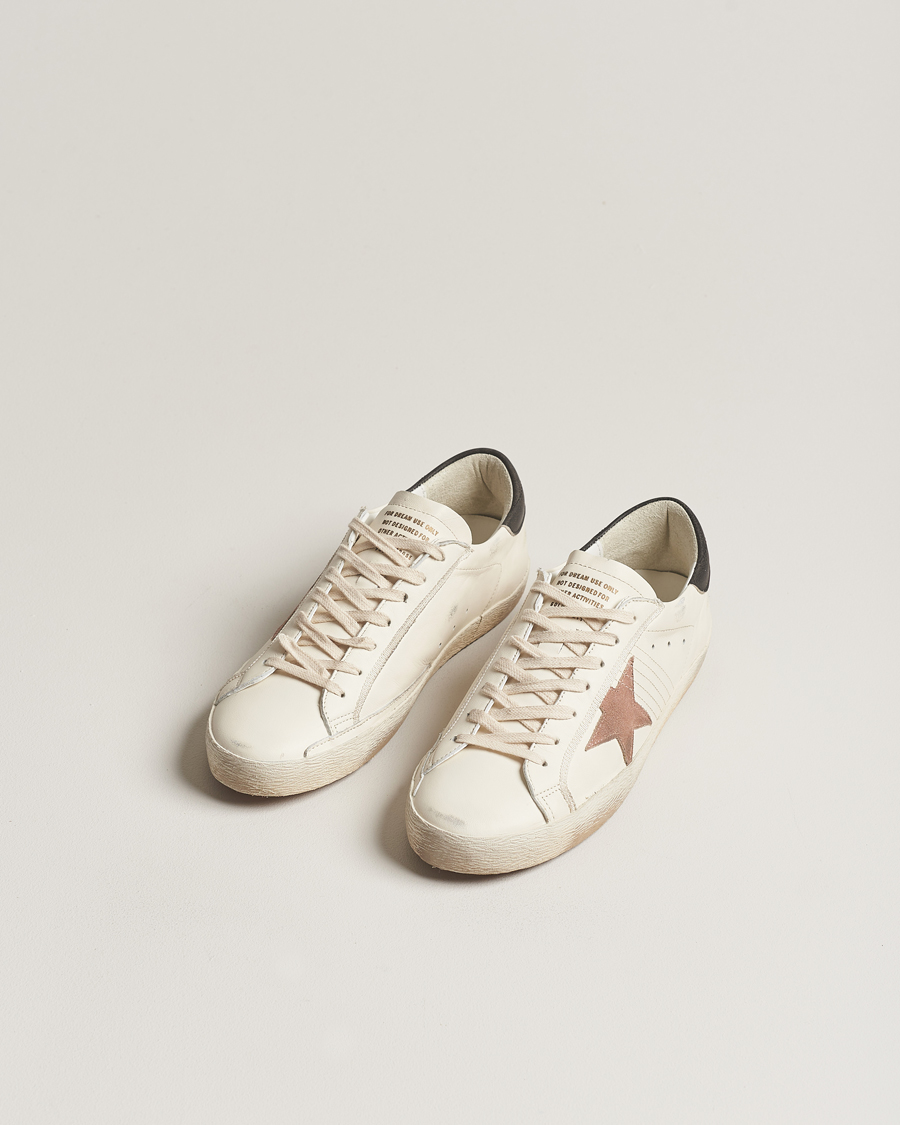 Herren | Golden Goose Deluxe Brand Super-Star Sneaker White/Black | Golden Goose | Deluxe Brand Super-Star Sneaker White/Black
