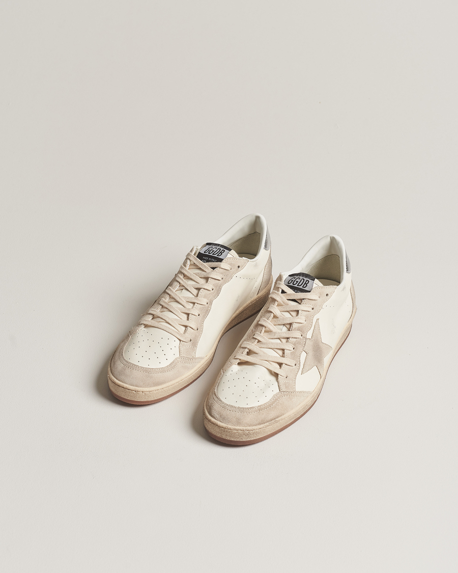 Herren | Contemporary Creators | Golden Goose | Deluxe Brand Ball Star Sneakers White/Beige