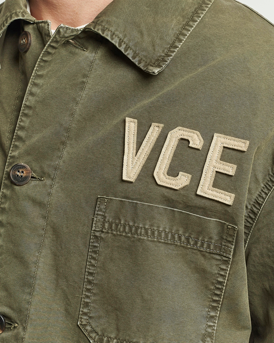 Herren | Jacken | Golden Goose | Deluxe Brand Garment Dyed Work Shirt Military Green