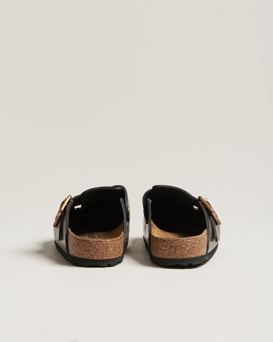 Herren | BIRKENSTOCK Boston Bold Black Leather | BIRKENSTOCK | Boston Bold Black Leather