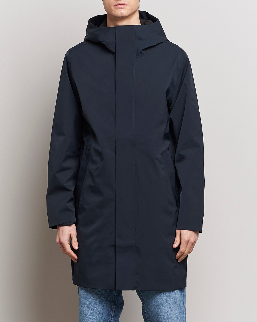 Herren | Jacken | NN07 | Knox Hooded Coat Navy Blue