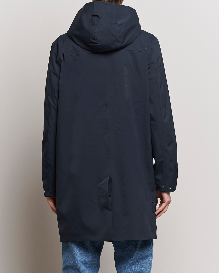 Herren | Jacken | NN07 | Knox Hooded Coat Navy Blue