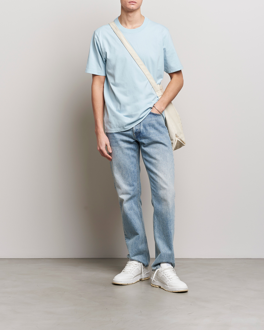 Herren | T-Shirts | NN07 | Adam Pima Crew Neck T-Shirt Winter Sky